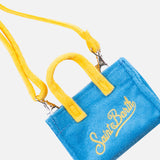 Portachiavi in spugna turchese