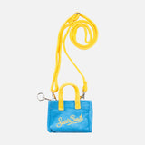 Portachiavi in spugna turchese