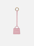 Bag Charm a borsa in pelle rosa