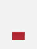 Portacarte Card Holder in pelle rossa