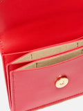 Portacarte Card Holder in pelle rossa