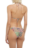 Bikini a triangolo Leah Virgo con stampa floreale