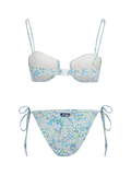 Bikini a bralette con ferretto Joanna Luise Salina Virgo | REALIZZATO CON TESSUTO LIBERTY