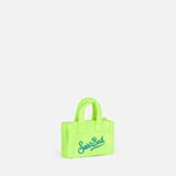 Portachiavi in spugna giallo fluo